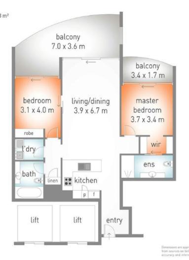 Perfect 2bd & 2bth